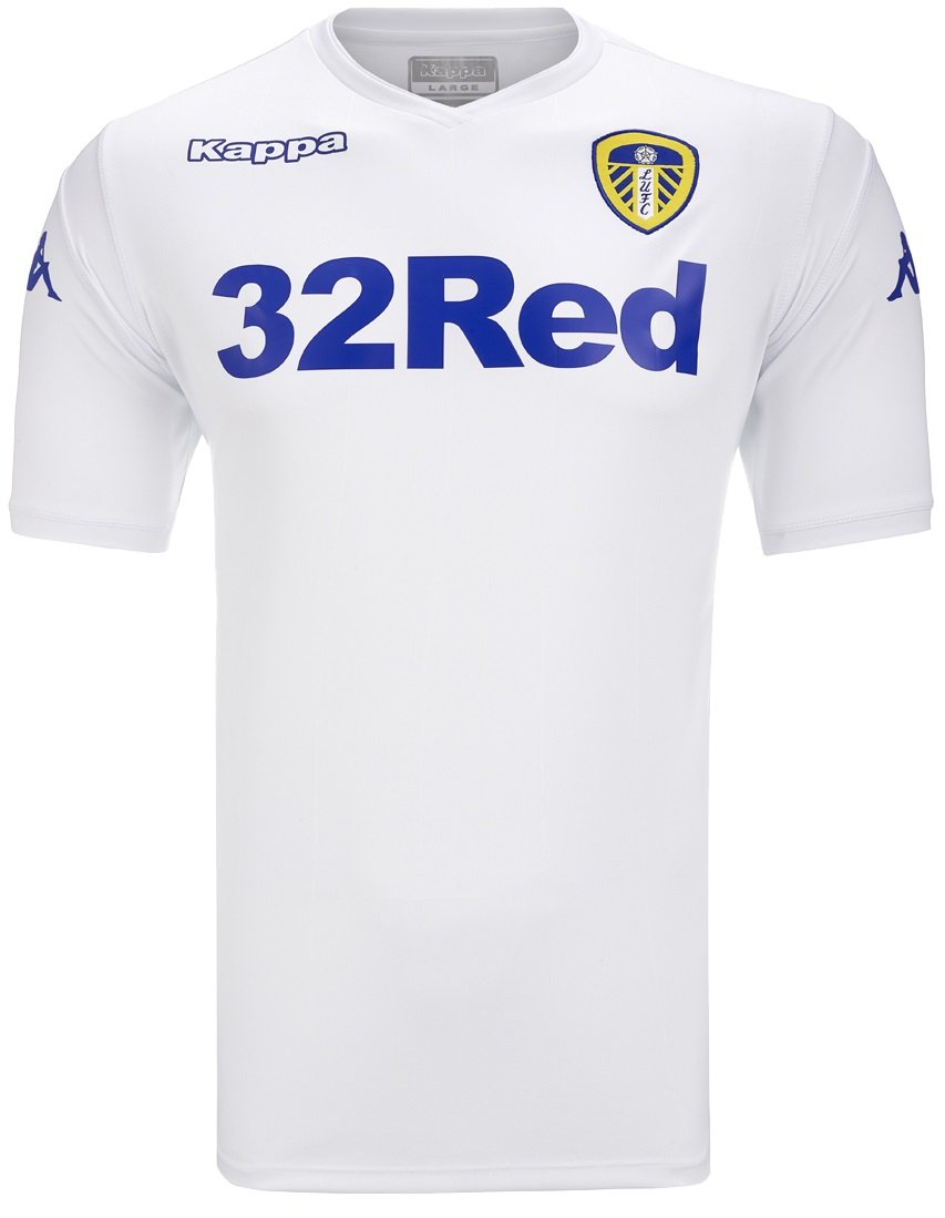 Camisa oficial Kappa Leeds United 2018 2019 I jogador